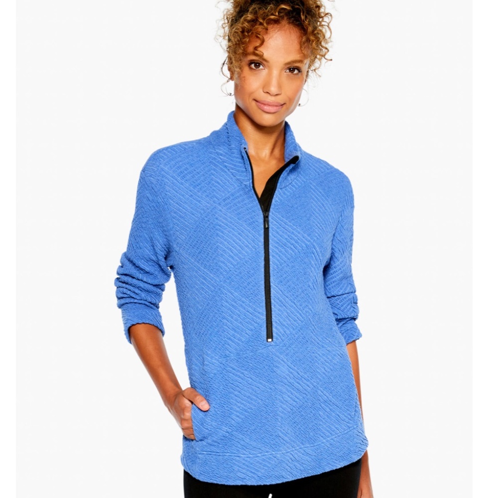Nic + Zoe Zip it up sweater